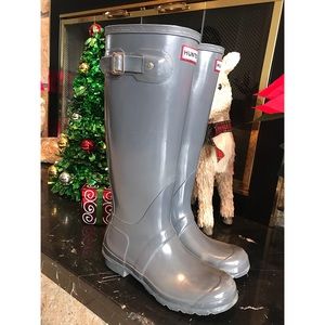 Grey Hunter Boots